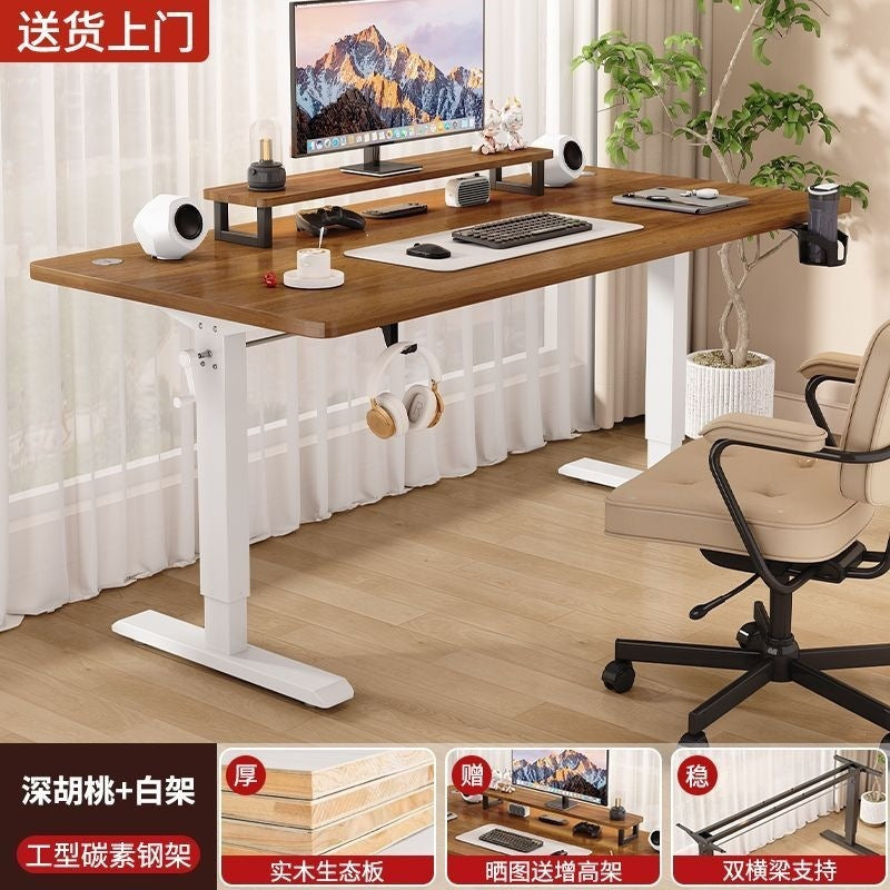 Lift desk office desk adjustable table legs table frame smart manual computer desk gaming table bracket tripod adjustable table