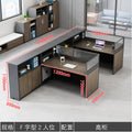 Saint li staff office desk and chair set - minimalist modern computer desk, office financial partition desk