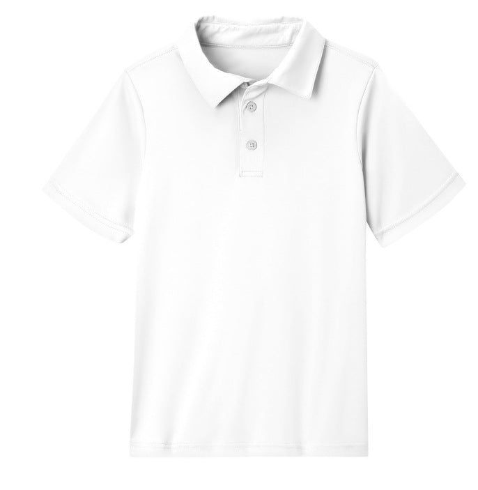 cross-border   kids' everyday casual short-sleeve solid color tops t-shirts polo shirts
