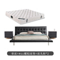 Bed+511 coconut palm mattress+bedside table*2