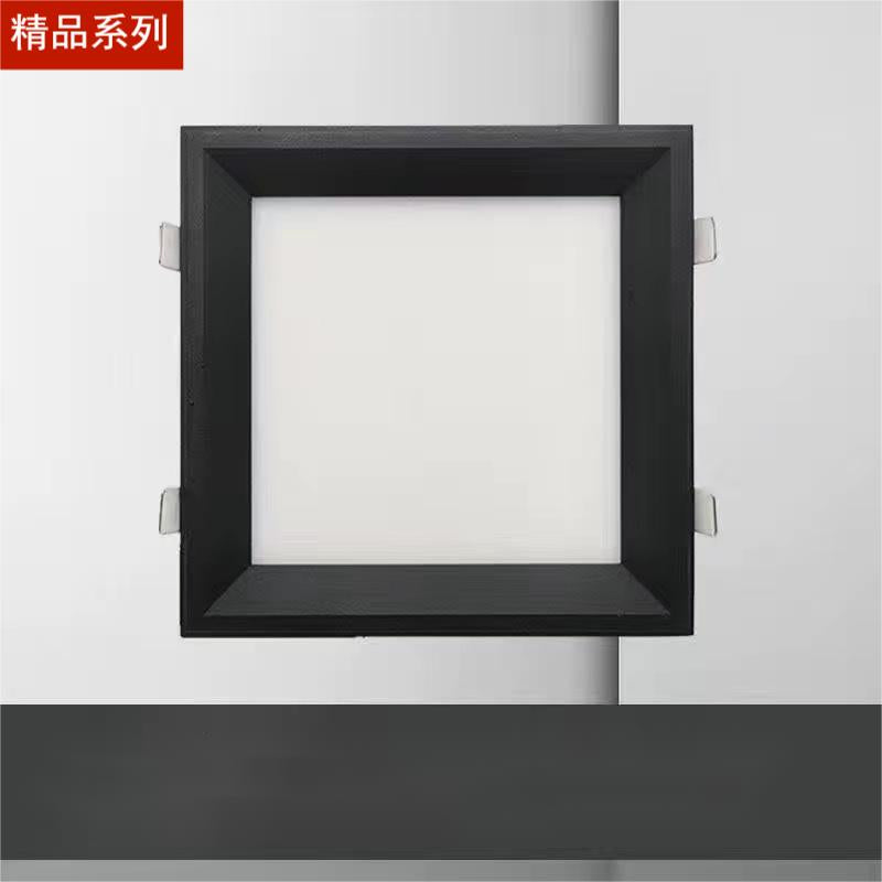 集成吊顶蜂窝大板LED灯19*19方灯20*20弹簧卡扣灯暗装嵌入式方灯