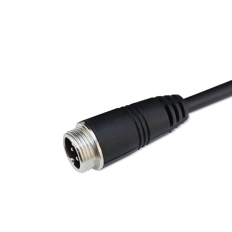 Customized aviation cable bus camera spring extension cable 4P aviation cable male and female plug extension cable manufacturer