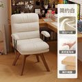 Computer chair for homeaccessible luxuryretrorotatable solid wood chair study desk chair comfortable long sitting bedroom back chair