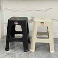 Thickened plastic stool stackable for home living room dining table high stool square stool restaurant spare casual stool storage stool