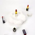 Ins chubby creative pure color ceramic flower plate desktop photo props popular style jewelry plate storage plate