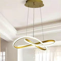 Circular clover pendant light - led restaurant minimalist modern living room dining table bedroom dining room creative bar lighting fixture