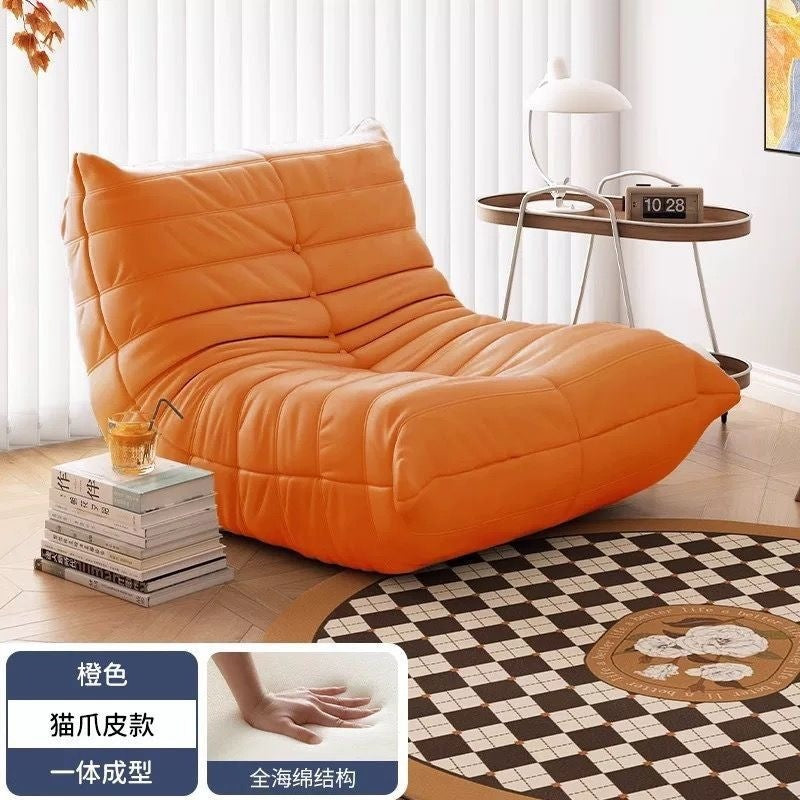 Caterpillar lazy sofa can lie down and sleep huge sofa balcony tatami single sofa chair bedroom small sofa