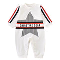 Newborn infant rompers - new spring/autumn korean style long sleeve bodysuit - baby boys and girls outdoor crawling suit