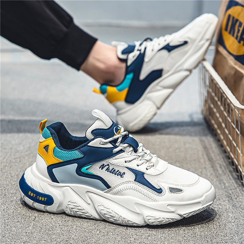 Putian men's shoes winter2025new arrival youth sports running shoes casual height-increasing popular popular dad trendy shoes