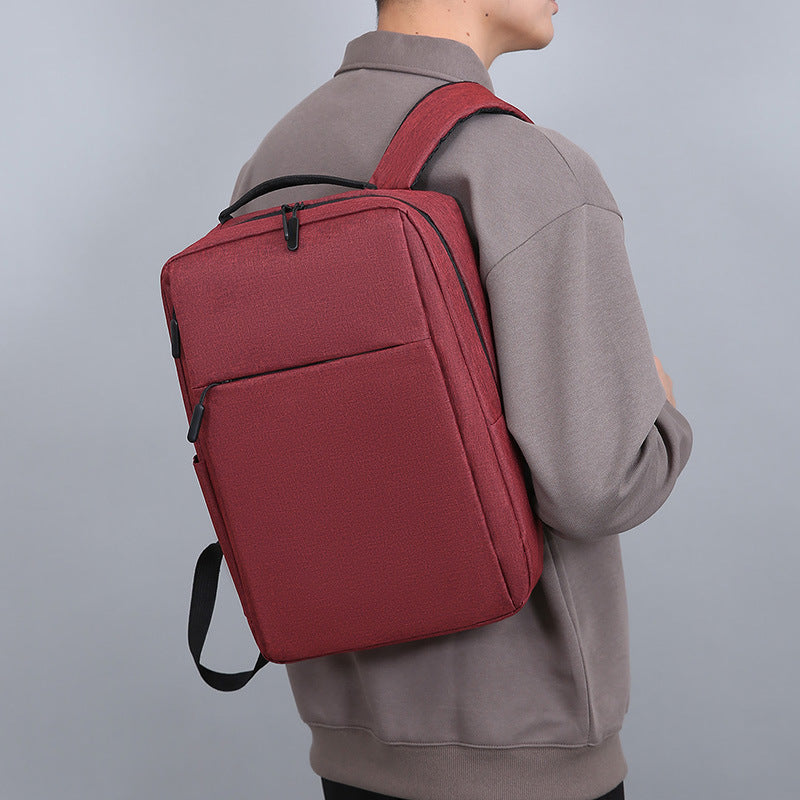 Cross-border backpack Premium sense business computer bag Large capacity lightweight backpack Customized logo travel student backpack