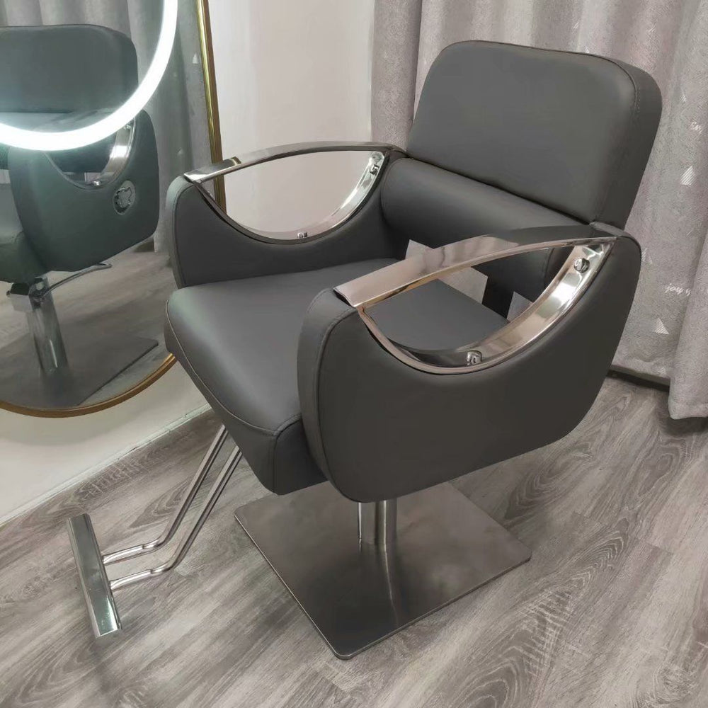 Barber shop chair can be reclined and lifted classypopular hairdressing chair hair salon special shaving lounge chair barber chair
