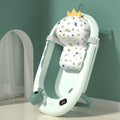 New whale temperature sensing model - bird lake green + crown bath mat