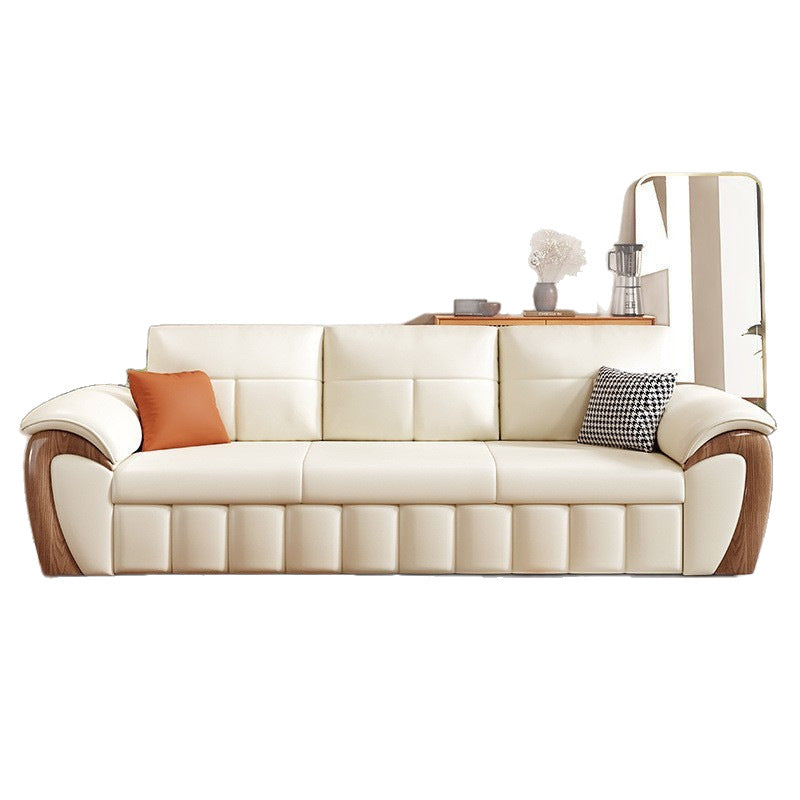 Casualfor homesmall apartment high-end sofa bed sitting and lying multi-functional living room foldable dual-purpose storage all-in-one cat scratching leather