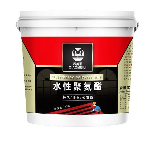 5Kg water-based polyurethane asphalt exterior wall bathroom roof waterproof agent glue leak repair king waterproof glue waterproof coating