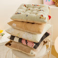 All-season square chair cushion - home, classroom, student stool pad - non-slip base - kids' floor mat