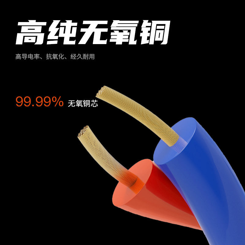 Pure copper RVS twisted pair 2 cores 0.5 075 1.5 2.5 square fire lamp holder household power cord 200 meters