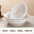 Ceramic large bowl for homepure white large soup bowl hotel supplies pot pickled fish large bowl and basin restaurant tableware
