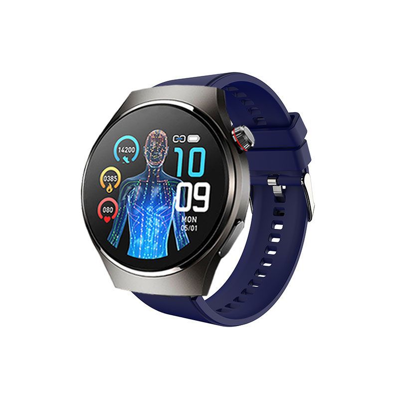 2025 precision non-invasive blood glucose monitoring smartwatch: measures blood uric acid, lipids, blood pressure, heart rate, and body temperature. features nfc payment and smart calling