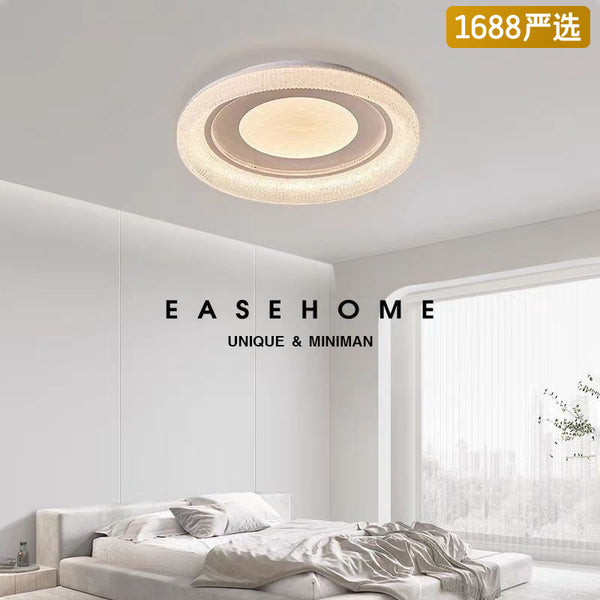 [Strict Selection] French Light Luxury Ceiling Light 2025 New Round Master Bedroom Light Simple Modern Intelligent Lamps