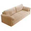 Sofa rental room single double three-seater fabric sofa straight row new arrival living room small apartment popular elephant ears