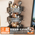Suction cup bathroom organizer - corner shelf, no drilling required, for bathroom, toilet, and shower storage