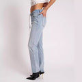 Fashionjeans women's new arrivalexporttrendy elastic skinny jeans pants high waist washed casualstylishjeans