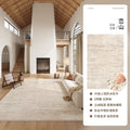 Carpet living room solid wood wabi-sabi style light luxury high-end no-wash and wipeable sofa cushion bedroom large area full bed blanket