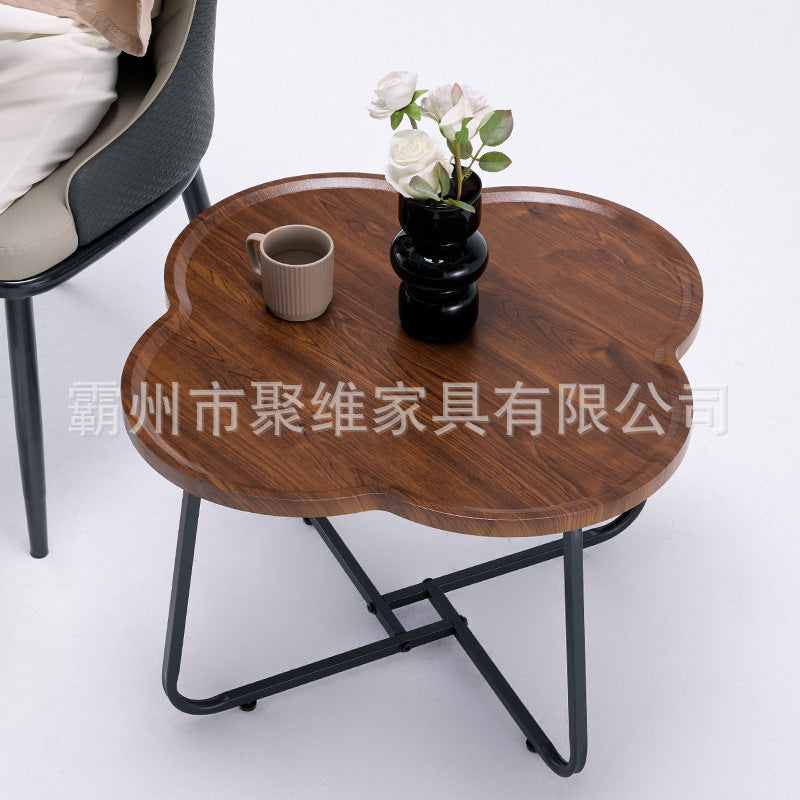 Living room for homesmall apartment round coffee tableaccessible luxury sofa combination side table side cabinet balcony casualmovable small round table