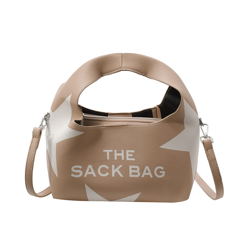 new arrival large-capacity trendy handbag fashionprintinglettereasiest for matchcasual crossbody bag