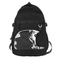 Painful bag girl large capacity school bag new arrivalsweetcute dopamine backpack small hanging bag transparent window wholesale lightweight