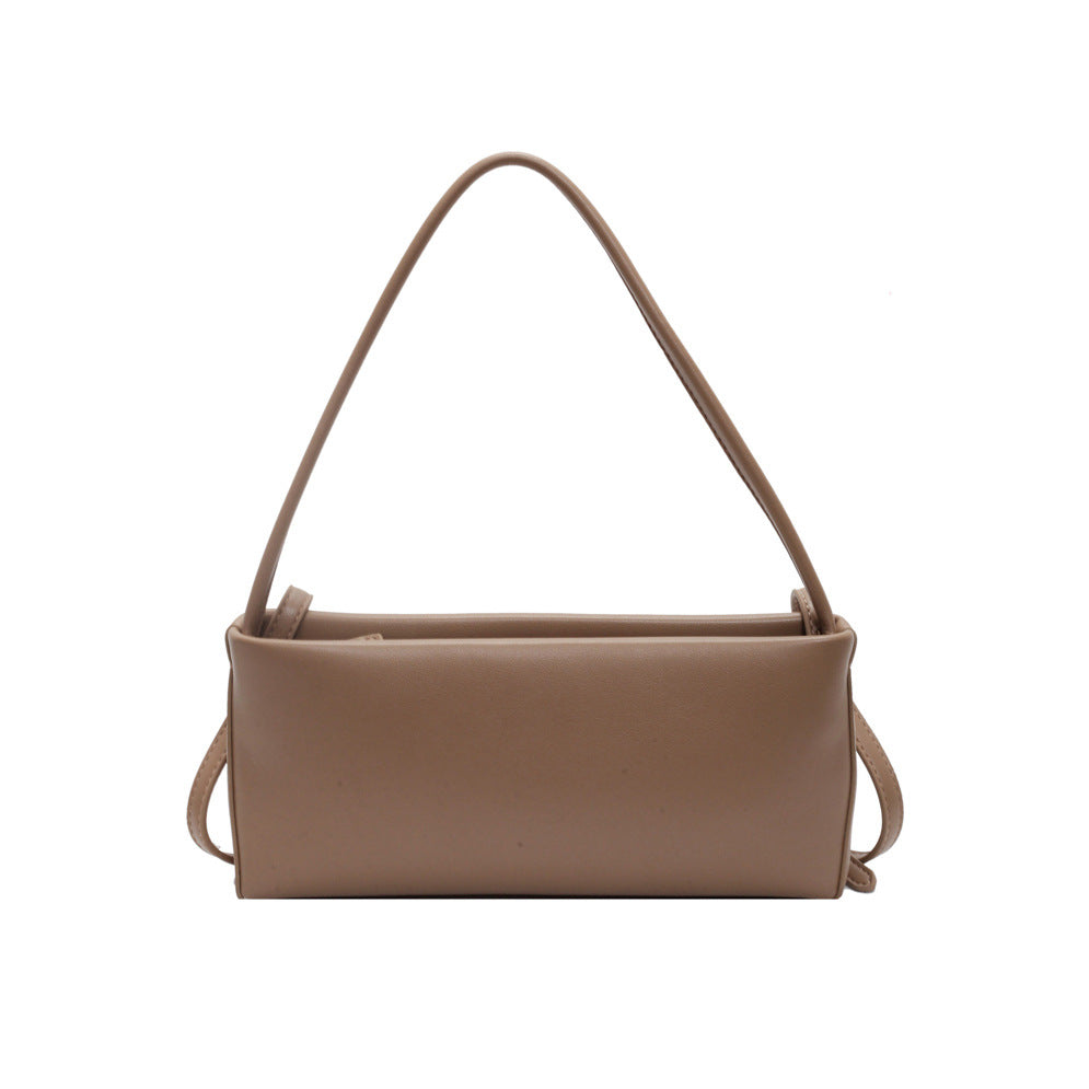 Foreign trade advanced sense small square bag women's 2024 new autumn and winter niche design underarm shoulder bag shoulder messenger bag