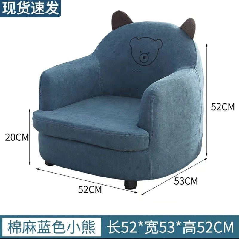 Kids' sofa seat, baby sofa, cute mini single cartoon sofa, girl's princess lazy sofa chair