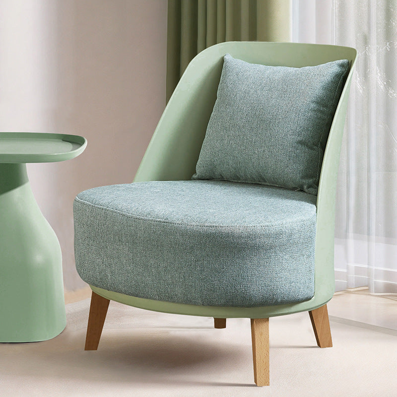 Nordic light luxury sofa chair - designer creative single seater for living room, hotel, b&b, reception, and negotiation