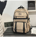 Schoolbag travel cool street junior high school boys multi-layer high school students college students large capacity burden reduction backpack