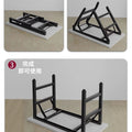 Foldable computer desk desktop desk casual modern home office table bedroom simple study table writing desk
