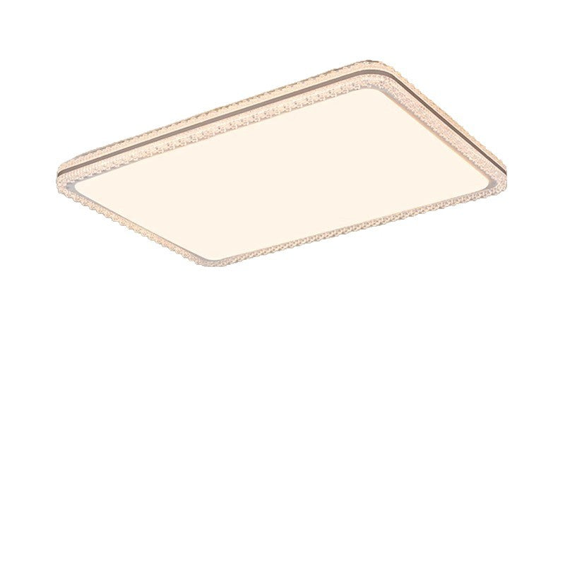 Circle of Light Living Room Ceiling Light LED Cream Wind ins Nordic Crystal Eye Protection Whole House Package Zhongshan Lighting 1