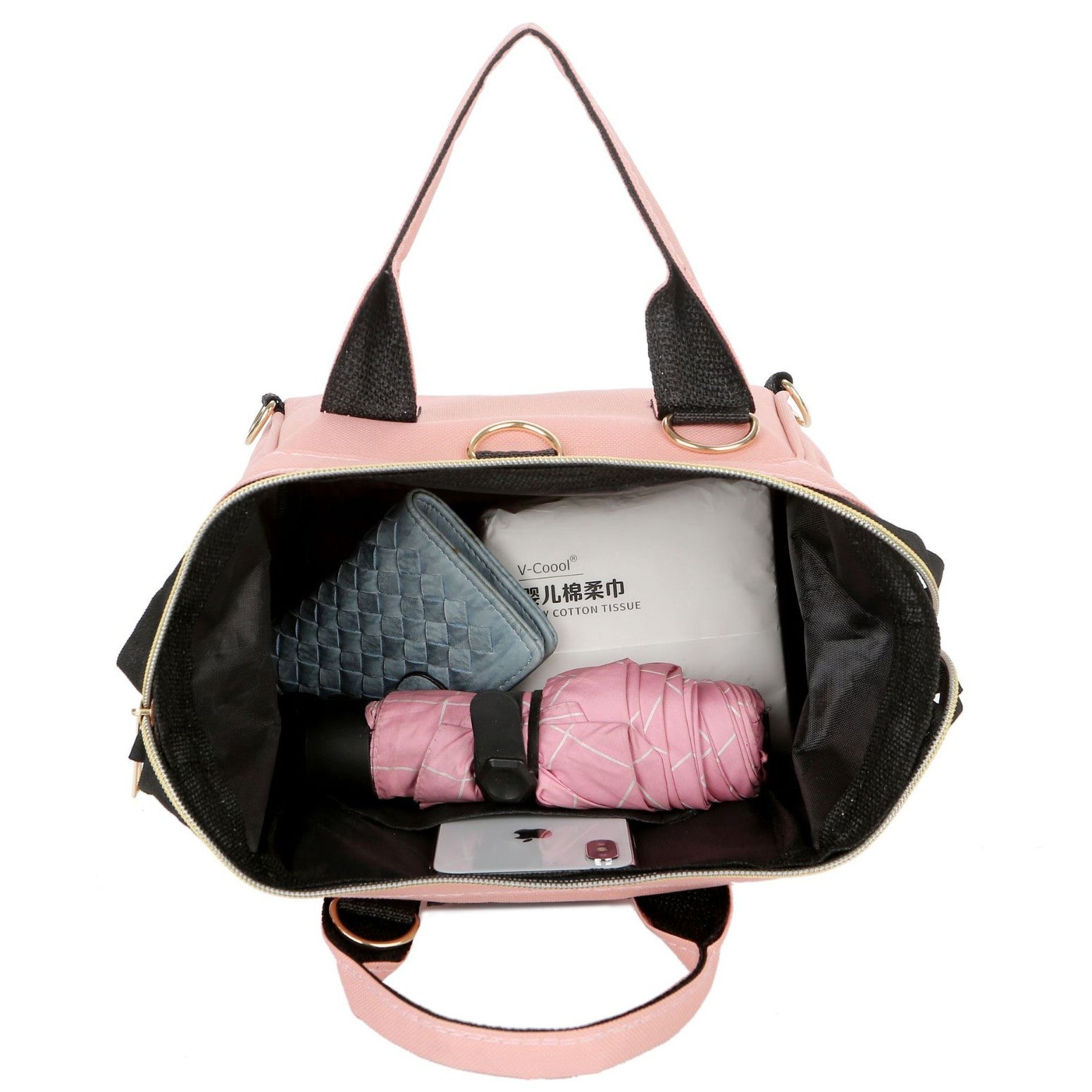 Small mother and baby bag fashionable and lightweight Oxford cloth backpack 2025 new mommy bag portable small bag wholesale