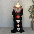 supply of african pure cotton cut outembroidered high-end plus sizefashion women's dress big sale
