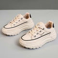 Thick solewhite shoes women's spring autum2025super popular easiest for match sports casual women's shoes petites heightened sneakers women