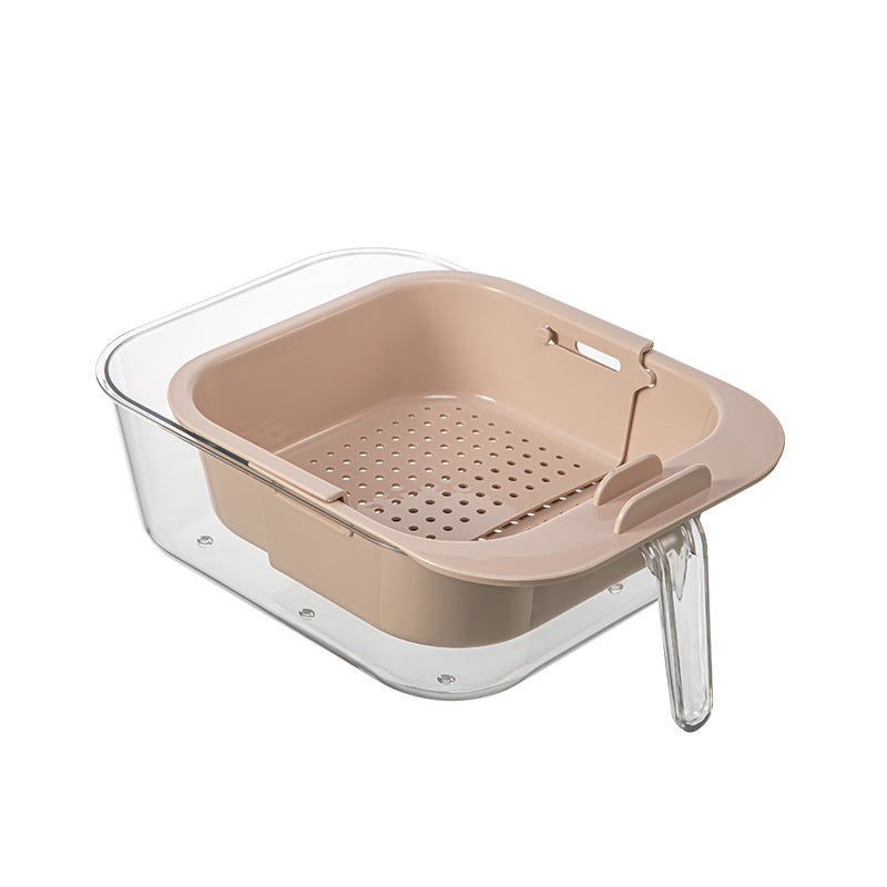 Retractable fruit plate, living room tea table, snacks, candy, fruit sub-plate, candy box, melon seeds, dried fruit storage box, household use