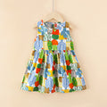 Pure cottongirlskirt baby summer dress little girl infant child 1dress2 child 3 years old summer