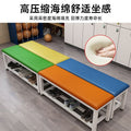 Long bench shoe changing bench for home bench dressing room bathroom dining table fitness clothing store stadium rest bench