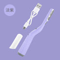New arrival: rechargeable light-up eyebrow razor - stylish stainless steel eyebrow shaper & trimmer with cutting-edge blade technology, direct from the factory