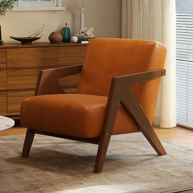 Single sofa chair popular richard solid wood lazy sofa milk tea shop coffee shop table and chair combination b&b sofa