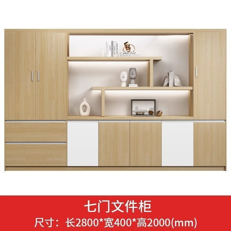 Filing cabinet office background cabinet bookcase storage office wooden modern file cabinet with lock