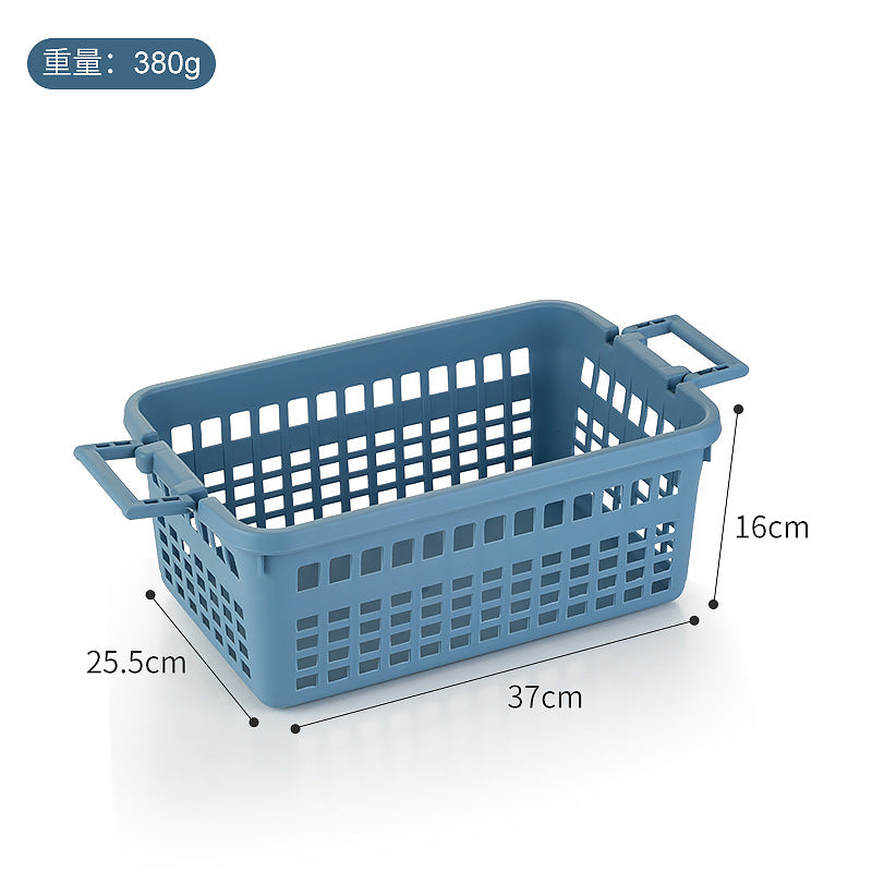 Cabinet Office Book Storage Box Plastic Japanese A4 File Storage Box Desktop Sundries Stationery Storage Basket