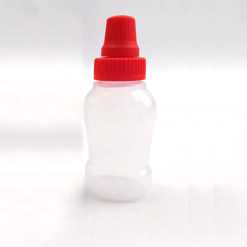 Mini sauce bottle plastic squeeze sauce bottle japanese style squeeze condiment bottle food grade portable soy sauce bottle cross-border