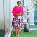African  women's plus size cross-border fashion print dress - new  collection for us & european