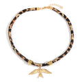 Women's necklace wholesale fashion cross-border high-end love sun smiley face pendant stylish coconut tree leopard print clavicle chain