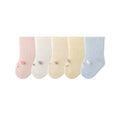 Baby elephant baby socks autumn combed cotton breathable kidsknee socks candy color class a antibacterial infant socks